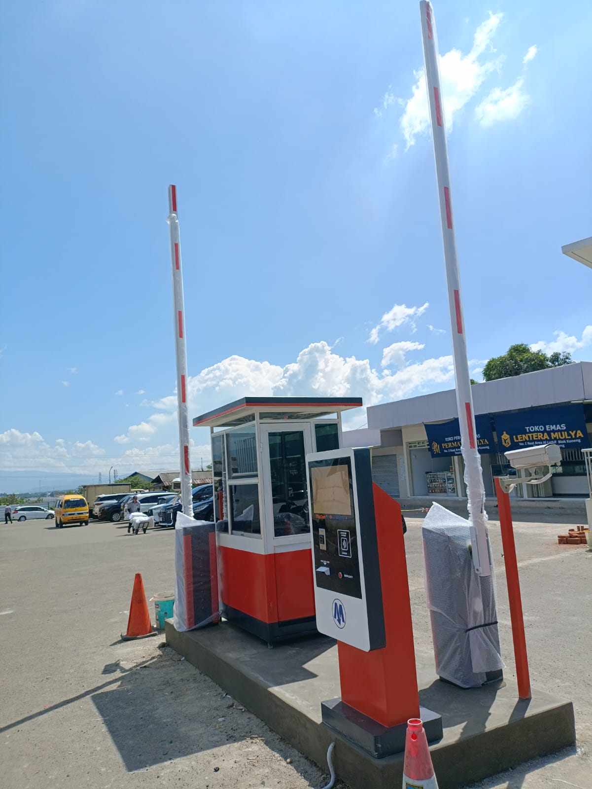 harga barrier gate parkir di Medan | MSM Parking
