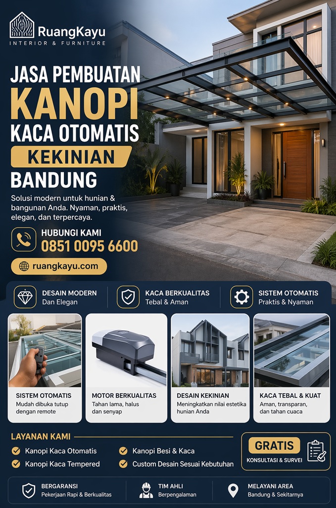 Memiliki Kanopi Otomatis adalah impian banyak pemilik rumah modern. Fitur ini memungkinkan Anda mengatur sirkulasi udara dan cahaya hanya dengan satu klik. Namun, di balik kemudahannya, banyak konsumen yang kecewa karena kesalahan fatal pada tahap pemilihan mesin penggerak