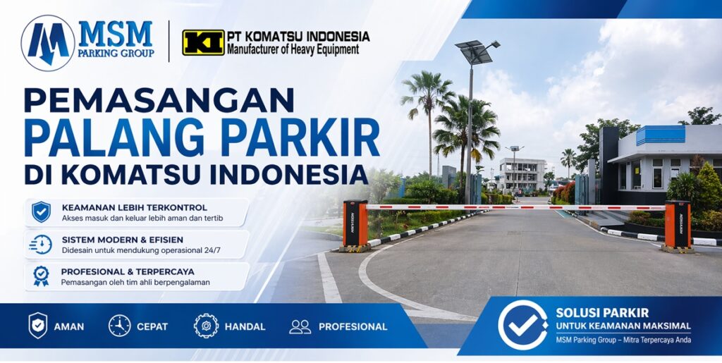 Kenali MSM Parking Group, ekosistem solusi parkir terlengkap di Indonesia. Dari teknologi M-Gate, manajemen operasional, jasa valet, hingga konstruksi RuangKayu.com.