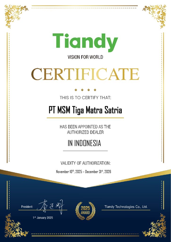 authorized dealer cctv tiandy bandung
jual cctv tiandy bandung
pt msm tiga matra satria