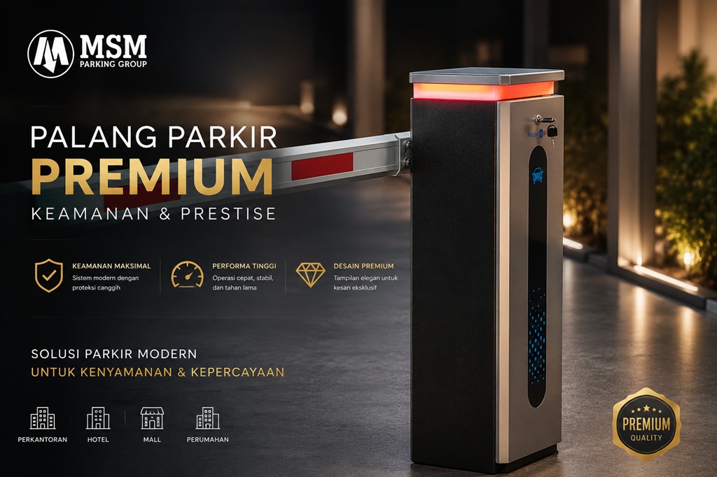 Perbedaan Palang Parkir Otomatis vs Sistem Parkir Manless