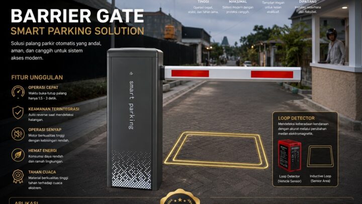 Palang parkir barrier gate