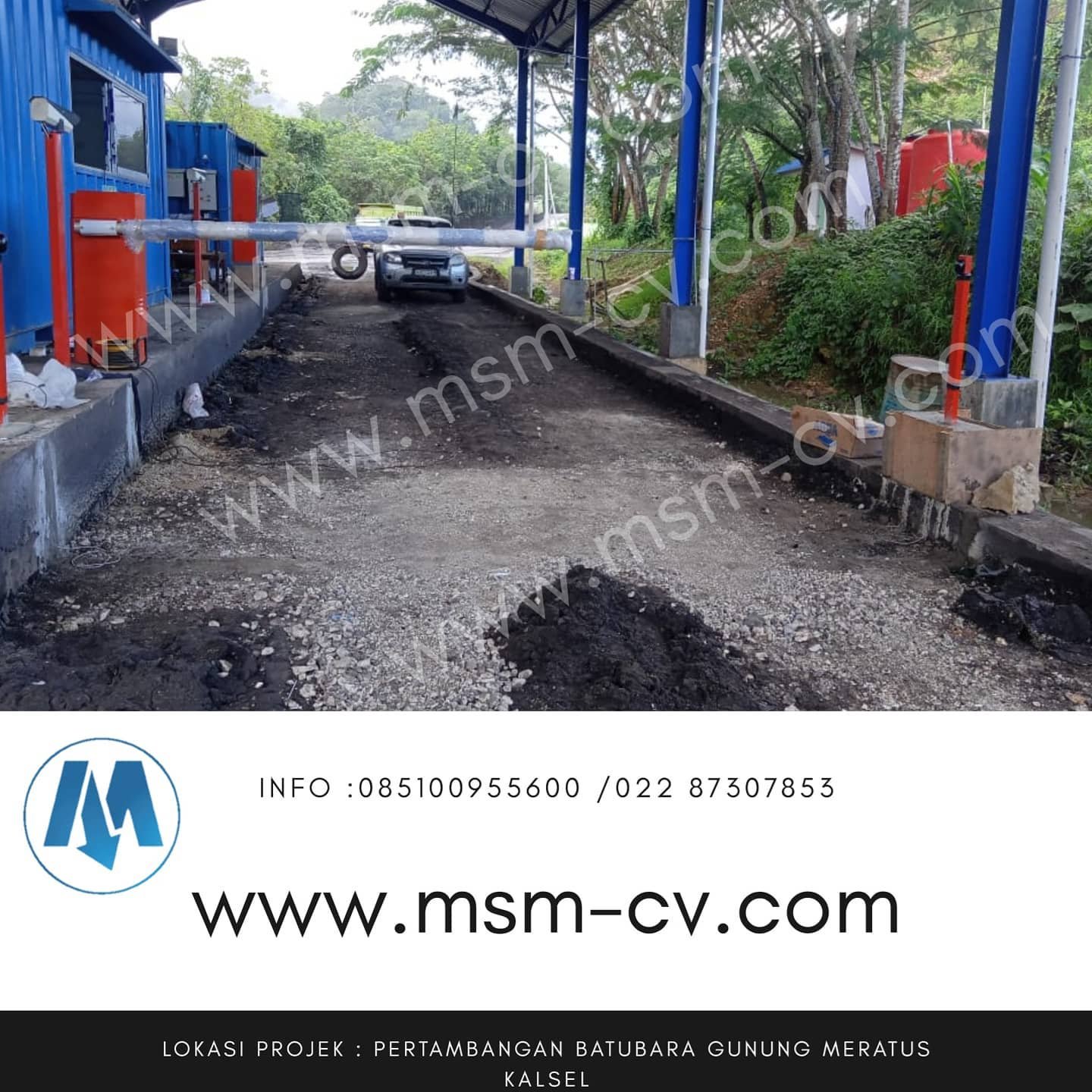 pemasangan DISTRIBUTOR IMPORTIR Barrier Gate M-Gate Series Italia