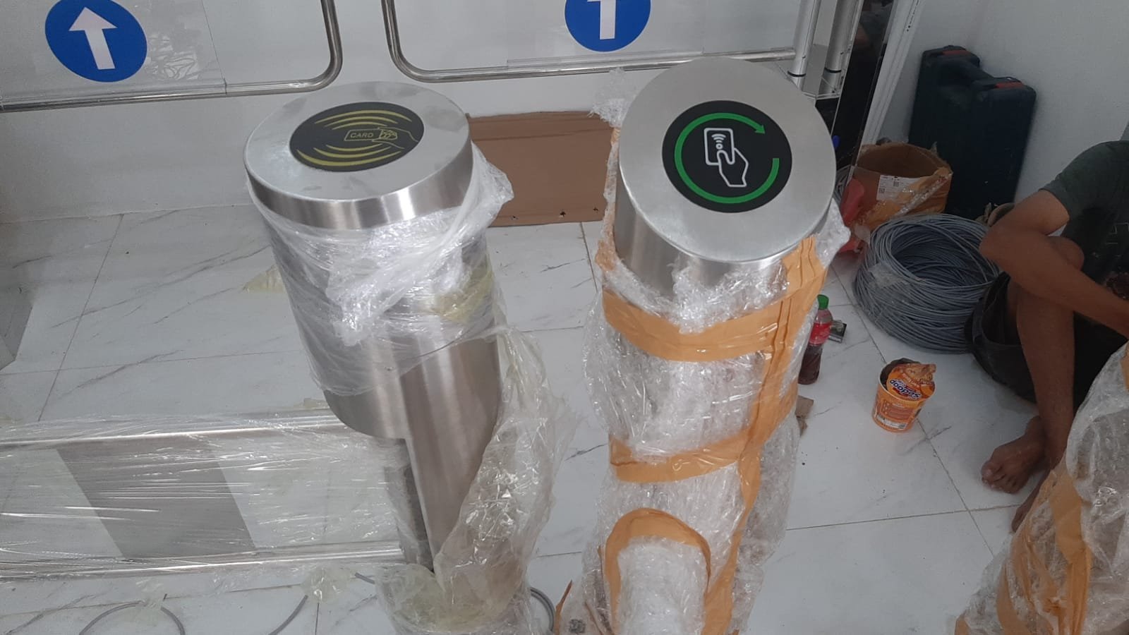 palang parkir,barrier gate,automatc door Teknologi M-Gate