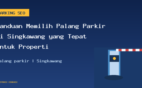 Panduan Memilih Palang Parkir di Singkawang yang Tepat untuk Properti